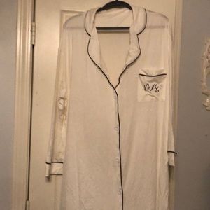 Bridal pajama tunic PLUS